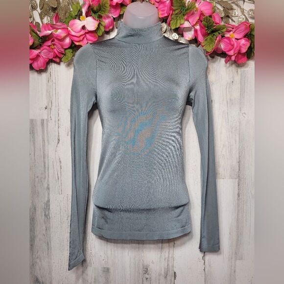 NWOT Free People Seamless Mock Neck - Picture 2 of 8